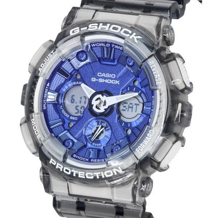 Casio G-Shock Translucent Grey Analog Digital Quartz GMA-S120TB-8A 200M Damenuhr