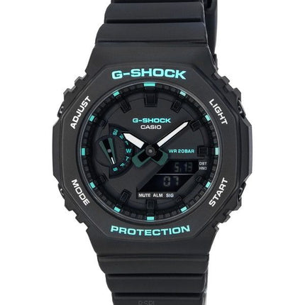 Casio G-Shock Analog-Digital-Quarzuhr mit schwarzem Zifferblatt GMA-S2100GA-1A GMAS2100GA-1 200M Damenuhr