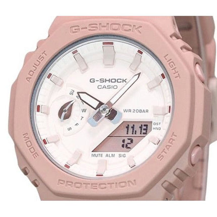 Casio G-Shock Nature&#39,s Color Series Analog-Digital-Armband aus biobasiertem Harz, rosafarbenes Zifferblatt, Quarz, GMA-S2100