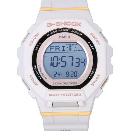 Casio G-Shock G-Squad Digital Smartphone Link Blassrosa Quarzuhr aus biobasiertem Harz GMD-B300-4 200M Damenuhr