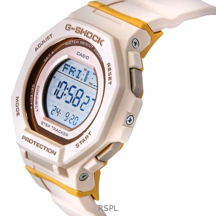 Casio G-Shock G-Squad Digital Smartphone Link Blassrosa Quarzuhr aus biobasiertem Harz GMD-B300-4 200M Damenuhr