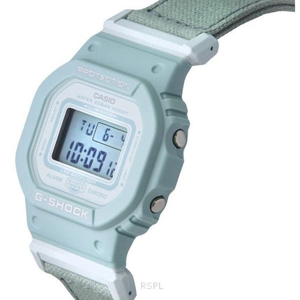 Casio G-Shock Digital Organic Blue Stoffarmband Bio-Harz Quarz GMD-S5600CT-3 200M Damenuhr