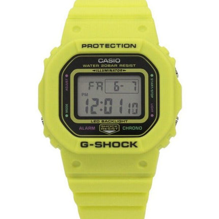 Casio G-Shock Energy Pack Series Digital Gelb Biobasiertes Harzarmband Quarz GMD-S5600EP-9 200M Damenuhr