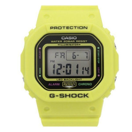 Casio G-Shock Energy Pack Series Digital Gelb Biobasiertes Harzarmband Quarz GMD-S5600EP-9 200M Damenuhr