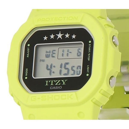 Casio G-Shock ITZY Collaboration Digital Grünes Armband aus biobasiertem Harz Quarz GMD-S5610IT-3 200M Damenuhr