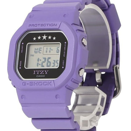 Casio G-Shock ITZY Collaboration Digital Violet Bio-basiertes Harzarmband Quarz GMD-S5610IT-6 200M Damenuhr