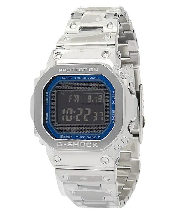 Casio G-Shock Vollmetall-Digital-Smartphone-Link Edelstahl Robuste Solar GMW-B5000D-2 200M Herrenuhr