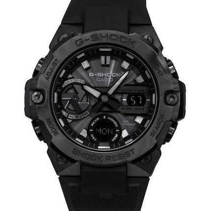 Casio G-Shock G-Steel Black Mobile Link Analog Digital Tough Solar GST-B400BB-1A 200M Herrenuhr