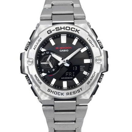 Casio G-Shock G-Steel Analog-Digital-Smartphone-Link Schwarzes Zifferblatt Solar GST-B500D-1A 200M Herrenuhr