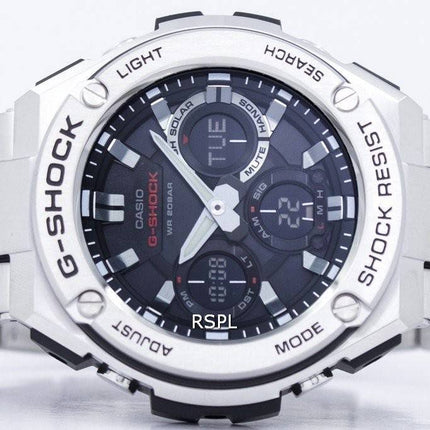 Casio G-Shock G-Stahl analoge Welt Zeit GST-S110D-1A Herrenuhr