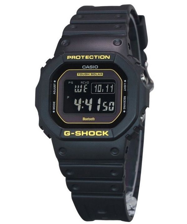 Casio G-Shock Caution Yellow Digital Mobile Link Harzarmband Solar GW-B5600CY-1 200M Herrenuhr