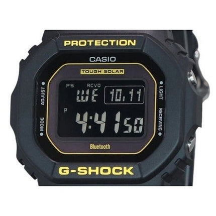 Casio G-Shock Caution Yellow Digital Mobile Link Harzarmband Solar GW-B5600CY-1 200M Herrenuhr