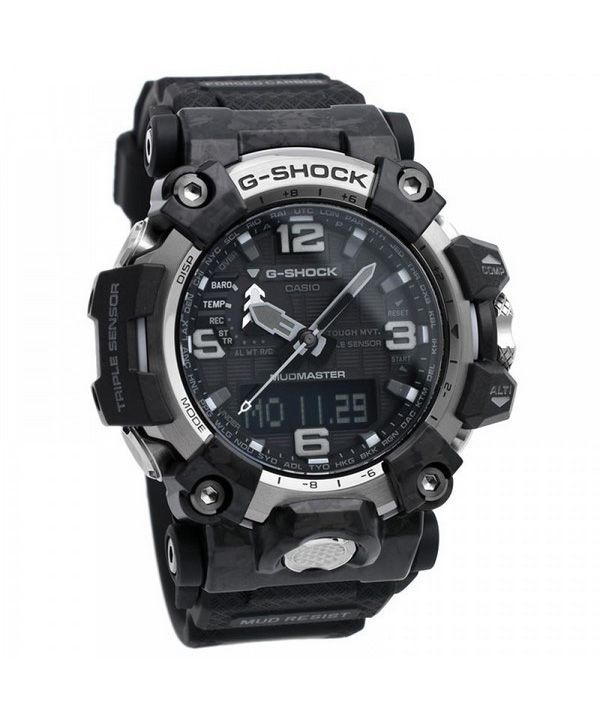 Casio G-Shock Mudmaster Analog Digital Solar Powered GWG-2000-1A1 GWG2000-1 200M Herrenuhr