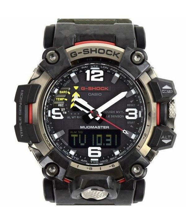 Casio G-Shock Mudmaster Analog Digital Solar Powered GWG-2000-1A3 GWG2000-1 200M Herrenuhr