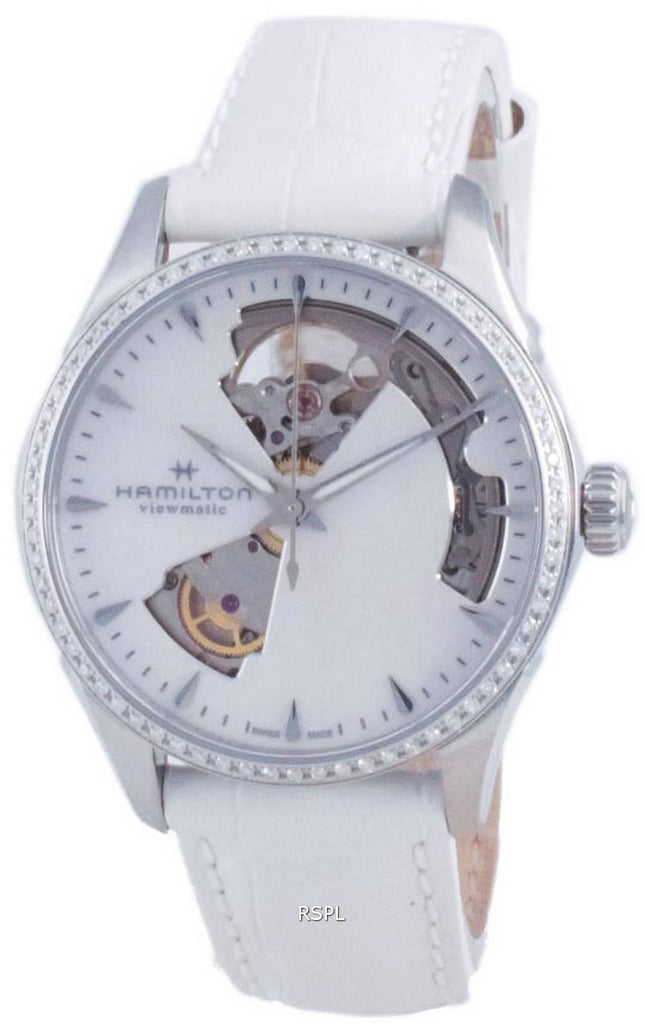 Hamilton Jazzmaster Open Heart Diamond Akzente Automatik H32205890 Damenuhr