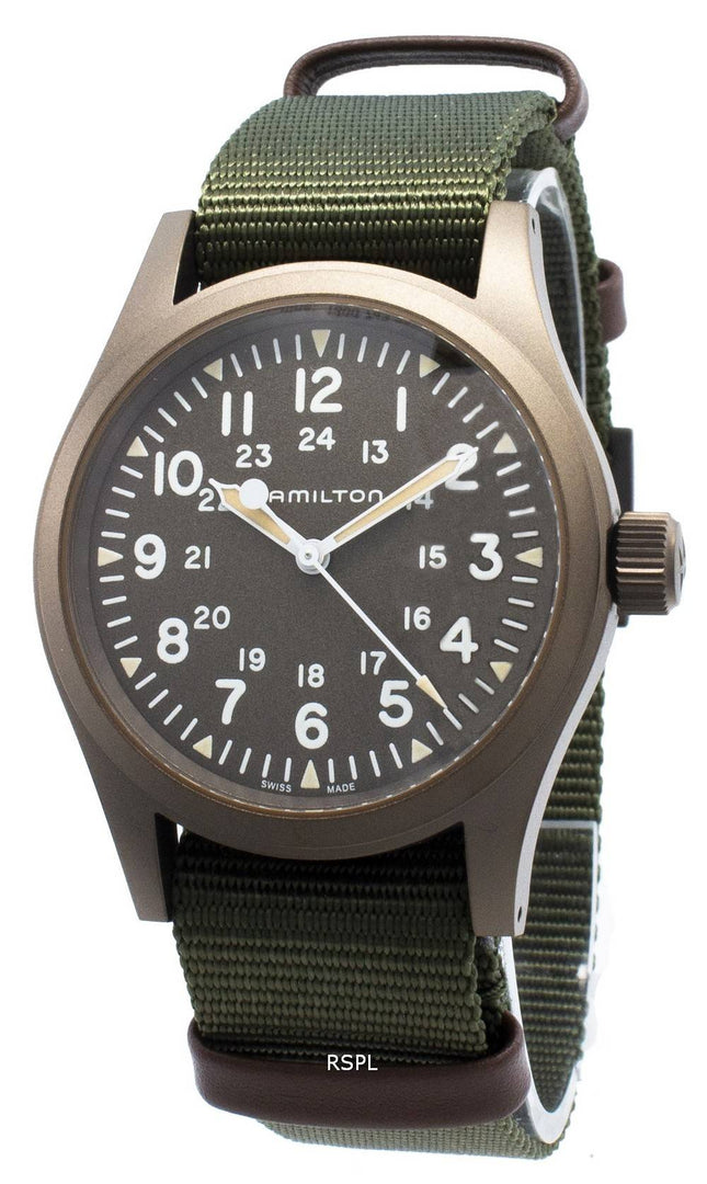 Hamilton Khaki Field H69449961 Gangreserve Automatische Herrenuhr