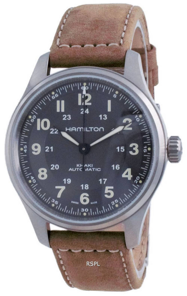 Hamilton Khaki Field Automatik Titan Titan Zifferblatt H70545550 100M Herrenuhr