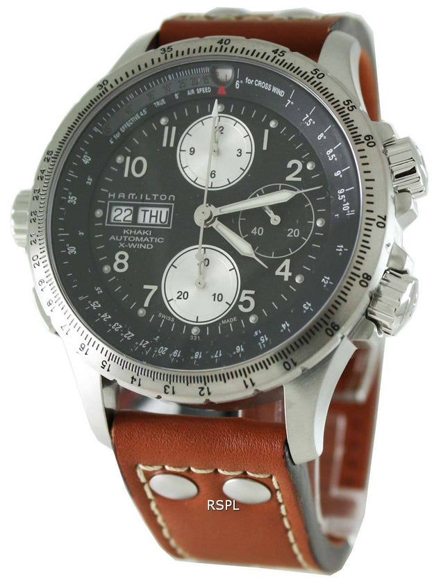 Hamilton Khaki X-Wind Automatik-Chronograph H77616533 Herrenuhr