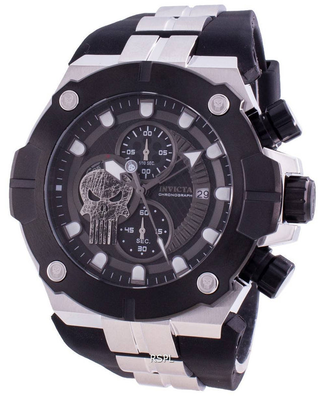 Invicta Marvel Punisher 30316 Quarz Chronograph Limited Edition 200M Herrenuhr