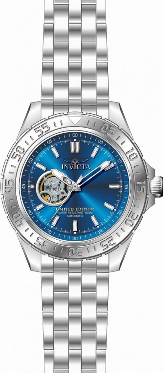 Invicta Pro Diver Limited Edition Open Heart Zifferblatt Quarz 34260 100M Herrenuhr