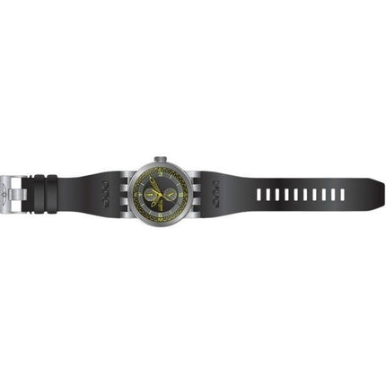 Invicta DNA Silikonarmband Grau und Schwarz Multifunktions-Zifferblatt Quarz 44225 100M Herrenuhr