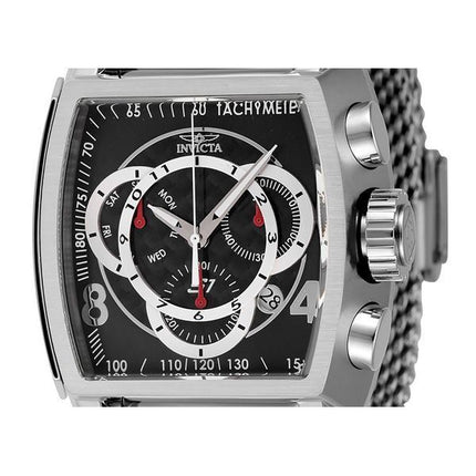 Invicta S1 RAlley Chronograph Edelstahl schwarzes Zifferblatt Quarz 46007 100M Herrenuhr