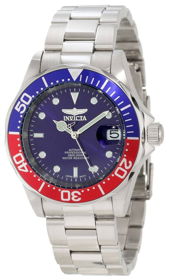 Invicta Pro Treiber automatische 300M blaues Zifferblatt INV5053/5053 Herrenuhr