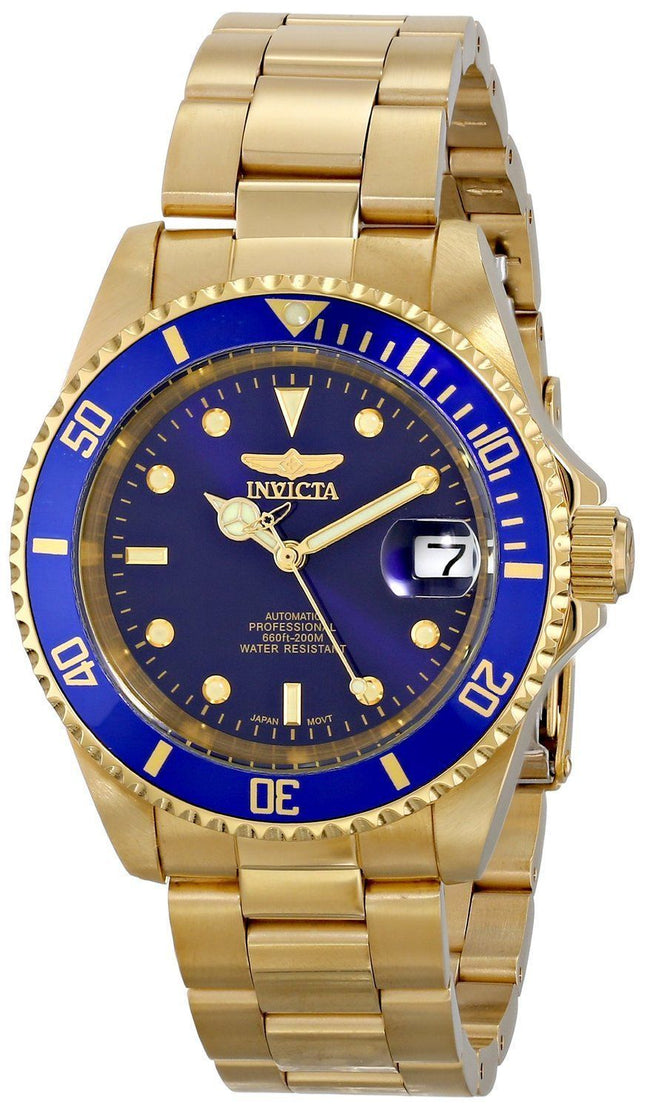 Invicta Automatik Pro Diver 200M blaues Zifferblatt INV8930OB/8930OB Herrenuhr