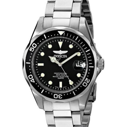 Invicta Pro Diver 200M Quarz schwarzes Zifferblatt INV8932/8932 Herrenuhr