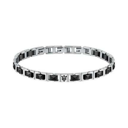 Maserati Jewels Armband aus Edelstahl und Keramik JM420ATI07 für Herren