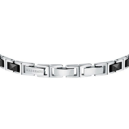 Maserati Jewels Armband aus Edelstahl und Keramik JM420ATI07 für Herren