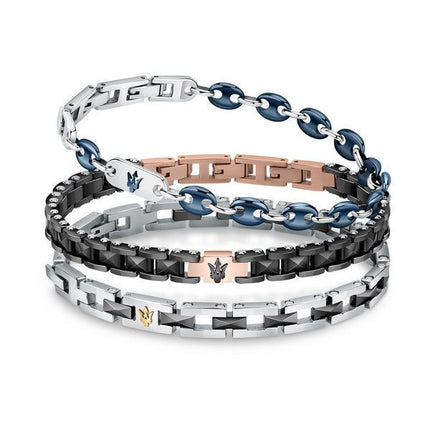 Maserati Jewels Armband aus Edelstahl und Legierung JM422ATZ18 für Herren