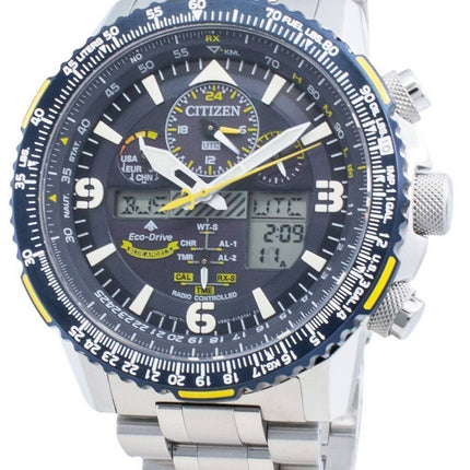 Bürger PROMASTER Skyhawk AT Eco-Drive JY8078-52L Funkgesteuerte 200M Herrenuhr