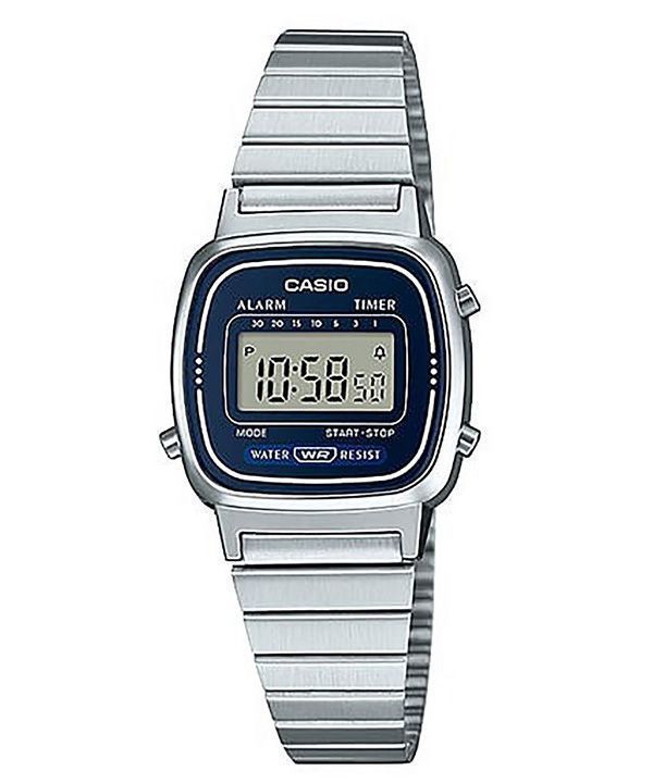 Casio Wecker Digital LA-670WA-2D Damenuhr