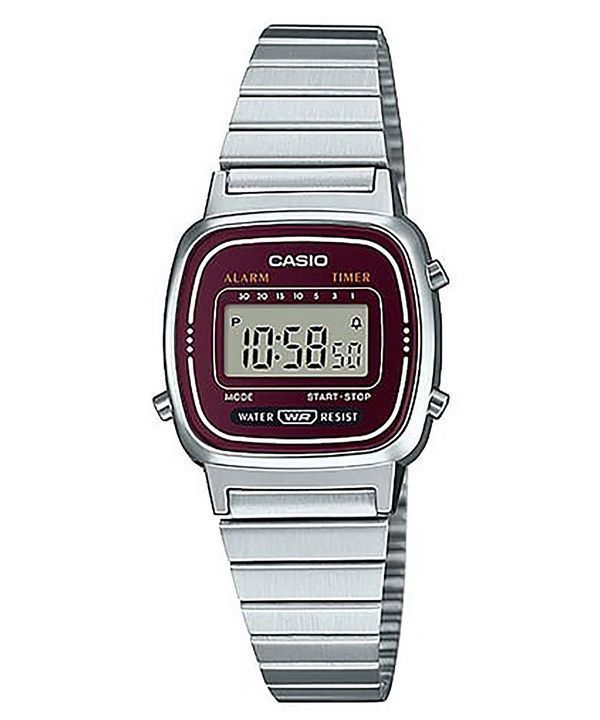 Casio Wecker Digital LA-670WA - 4D Damenuhr