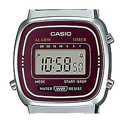 Casio Wecker Digital LA-670WA - 4D Damenuhr