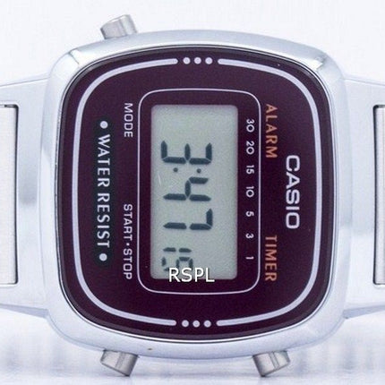 Casio Wecker Digital LA-670WA - 4D Damenuhr