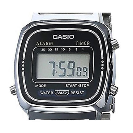 Casio Digital klassische Alarm Timer LA670WA-1DF LA670WA-1 Damenuhr