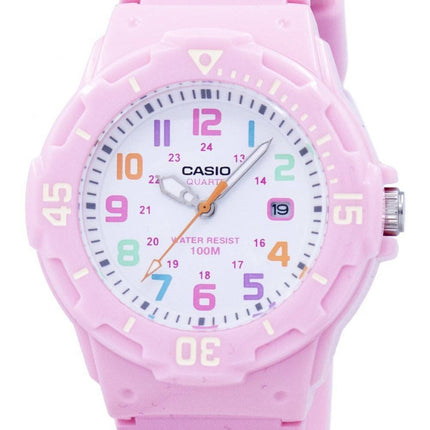 Casio Pink Harz Strap LRW-200H-4B2VDF LRW-200H-4B2V Damenuhr