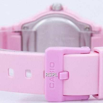 Casio Pink Harz Strap LRW-200H-4B2VDF LRW-200H-4B2V Damenuhr