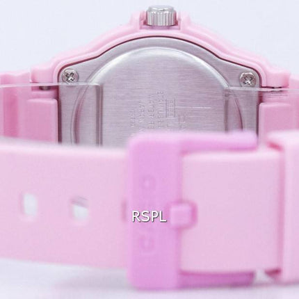 Casio Pink Harz Strap LRW-200H-4B2VDF LRW-200H-4B2V Damenuhr