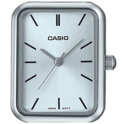 Casio Standard Analog Edelstahl Hellblaues Zifferblatt Quarz LTP-V009D-2E Damenuhr