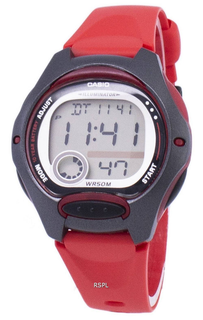 Casio Digital Sport Illuminator LW-200-4AVDF Damen Uhr