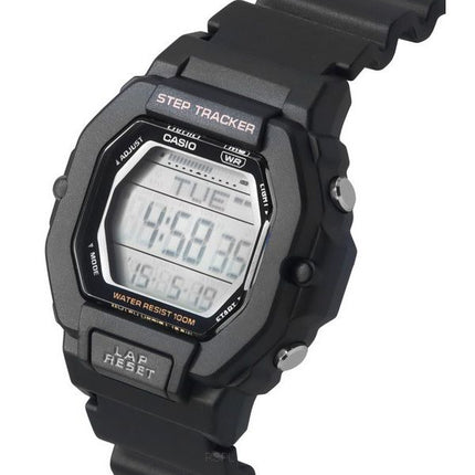 Casio Standard Digital Quarzuhr mit schwarzem Harzarmband LWS-2200H-1A 100M Unisex-Uhr