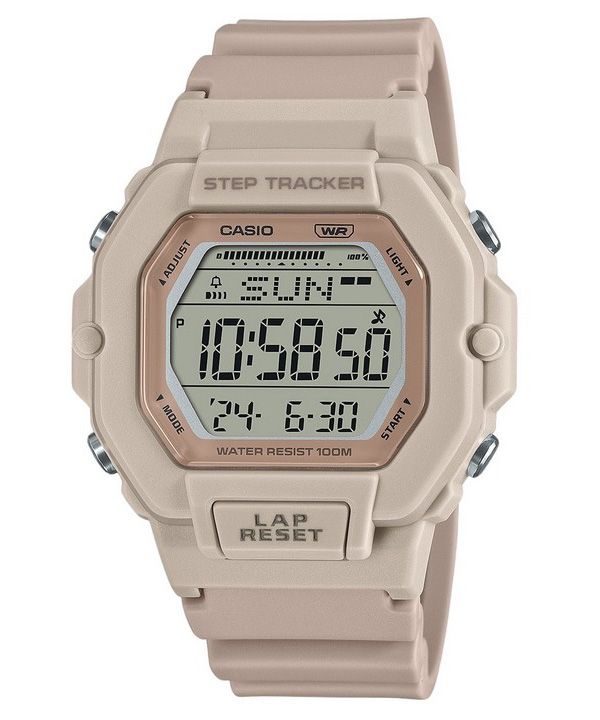 Casio Standard Digital Step Tracker Harzarmband Quarz LWS-2200H-4 Unisex-Uhr