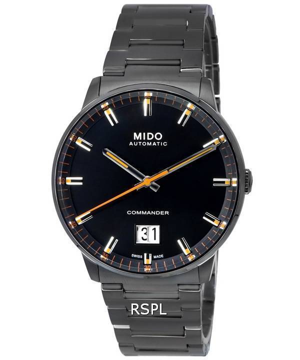 Mido Commander Big Date Schwarzes Zifferblatt Automatik M021.626.33.051.00 M0216263305100 Herrenuhr