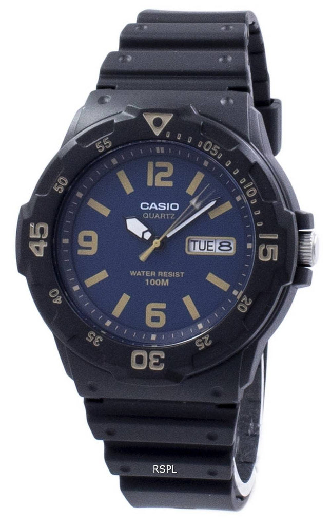 Casio Jugend Diver Analog Quarz MRW-200H-2B3V MRW200H-2B3V Herrenuhr