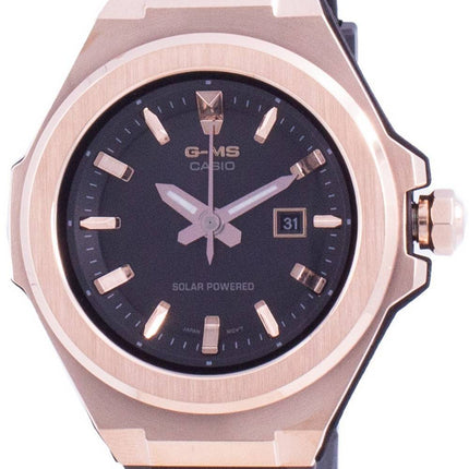 Casio Baby-G Schwarzes Zifferblatt Solar MSG-S500G-1A MSGS500G-1A 100M Damenuhr