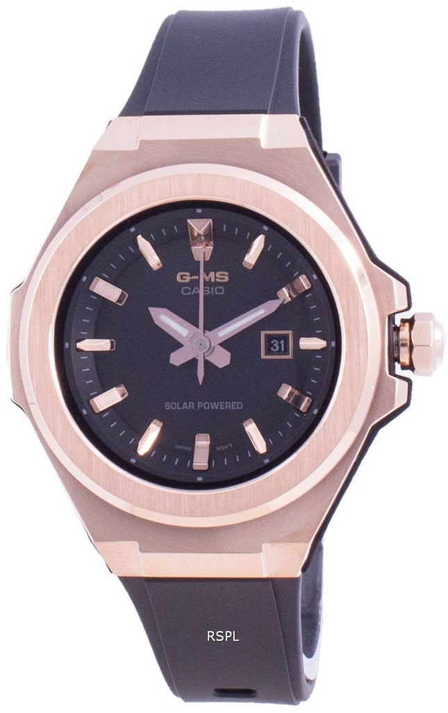 Casio Baby-G Schwarzes Zifferblatt Solar MSG-S500G-1A MSGS500G-1A 100M Damenuhr