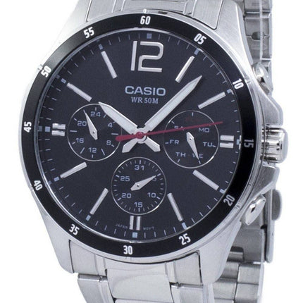 Casio Enticer Analog Quarz MTP-1374D-1AV MTP1374D-1AV Herrenuhr